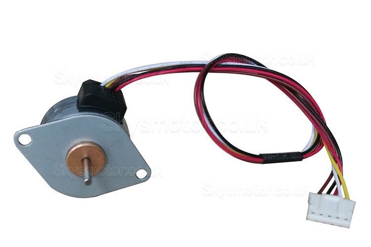 Oukeda PM Stepper Motor Permanent Magnet Motor 4 Phase OK25BY15-50-5 7.5 Deg 0.24A 44mN.m 